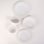 La Mesa white porcelain 16pcs dinner set image number 0