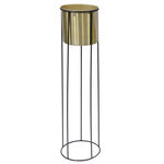 Planter With Stand Gold image number 3