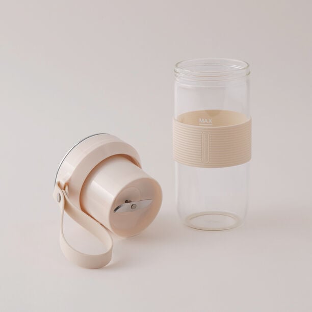 البرتو خلاط محمول زجاج وABS سعة 400 مل image number 1