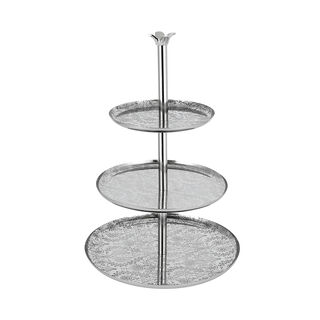 Ottoman Stainless Steel 3 Tier Cake Stand Plate