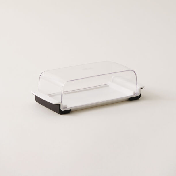 OXO plastic wide butter dish server, 226g, 7.9"* 3.7"* 2.4" image number 0