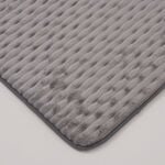 Memory Foam Bath Mat With Sbr Backing 50X80Cm Grey image number 1