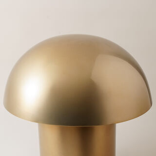 هومز مصباح طاولة دائري معدني، ذهبي 39*39*39سم