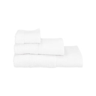 100% cotton, embroidered hand towel, white 30*50 cm