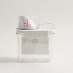 Pentola plastic grains dispenser with spout and cup 1.1L image number 1