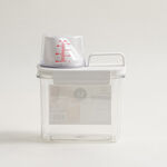 Pentola plastic grains dispenser with spout and cup 1.1L image number 1