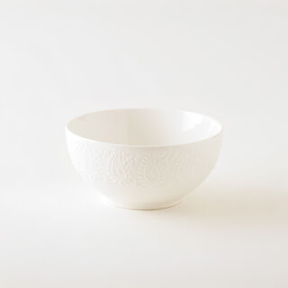 لا ميسا طقم سفرة 16 قطعة أبيض بنقشة زهرية