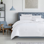 Cottage Microfiber Twin Comforter 4 Pcs Set, White, 220*160Cm image number 0