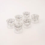 Oulfa transparent glass 6 pcs Cawa cup image number 0