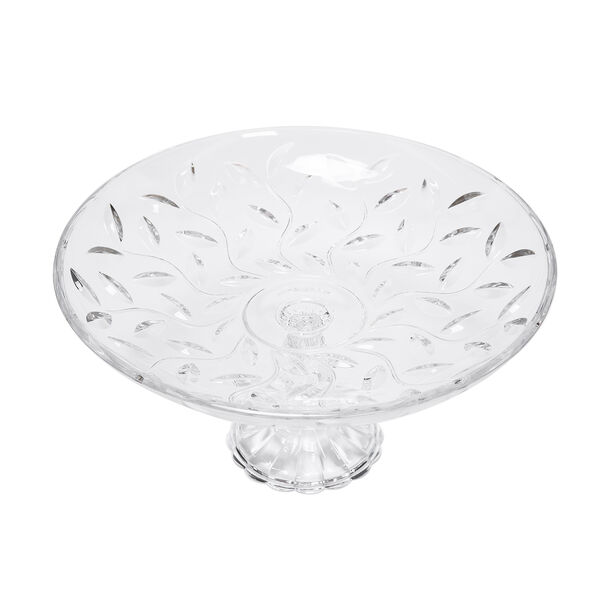 Rcr Laurus Crystal Cake Stand Centerpiece image number 1