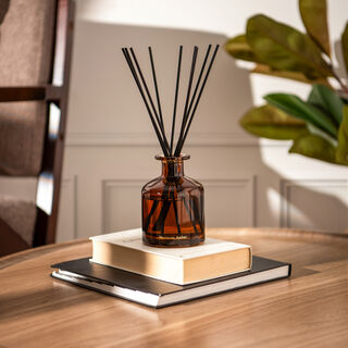 Moroccan amber diffuser with fiber sticks 200 ml