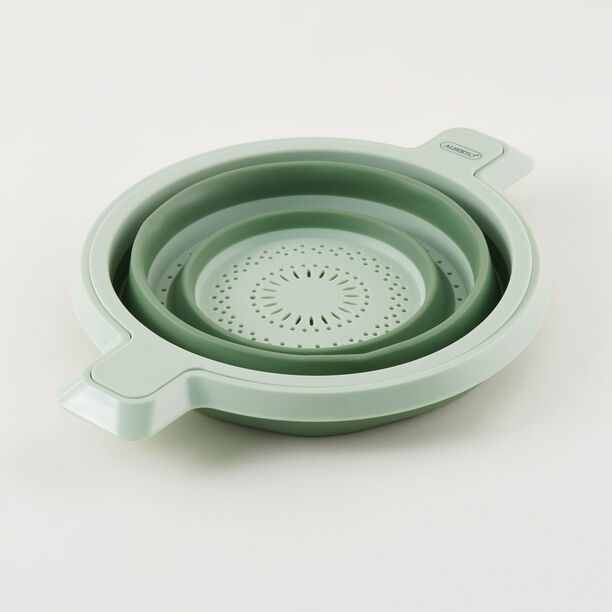 Alberto collapsible strainer , green 23.5*31*3.7cm image number 0