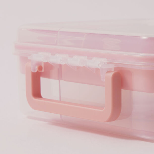 Alberto plastic salad bowl, pink 16.8*18.1*8.4cm image number 1