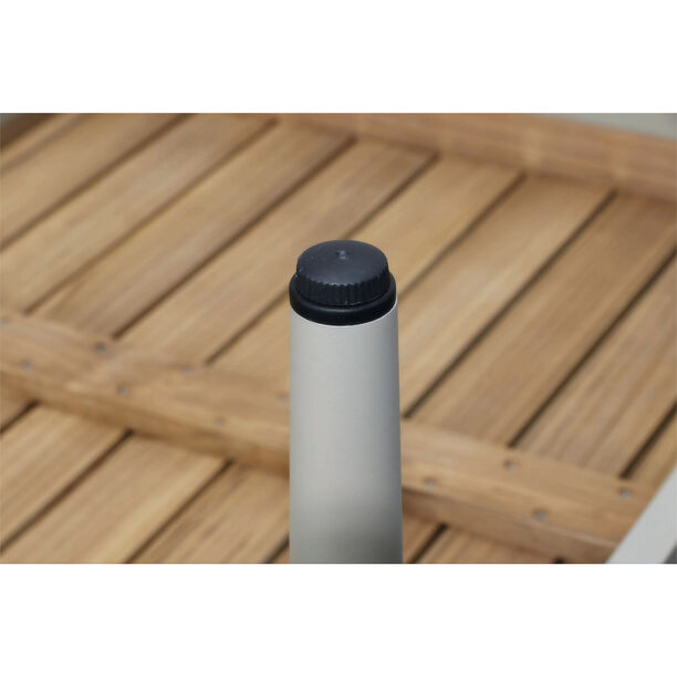 هومز طاولة قهوة ألومنيوم، بيج 120*70*26 سم image number 3