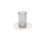 Dallaty white porcelain and glass Tea and coffee cups set 18 pcs image number 7