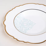 La Mesa white porcelain 18 pc dinner set image number 3