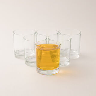 Borgonovo glass cup set, 6pcs 360 ml