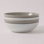 La Mesa stoneware pasta bowls 8.5" 4pcs image number 0