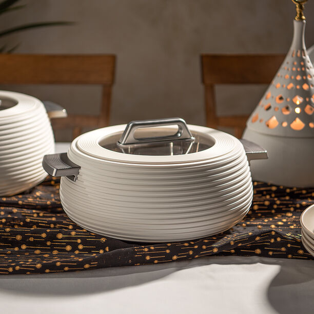 Alberto Food Warmer 3 Lt White Silver image number 4