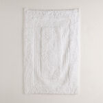 ULTRA SOFT BATH RUG 60X90CM WHITE image number 0