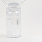 هومز مبخرة عود زجاج مضلعة 19*19*30سم، شفافة image number 3