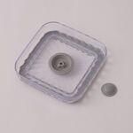 Alberto plastic striped food container 1.1L image number 4