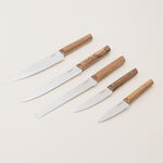 Alberto 7Pcs Wooden Knife Block Set image number 2