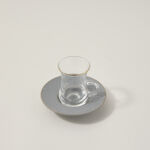 Zukhroof 28Pc Porcelain Tc Set Thumanya Gray Serve 6 image number 2