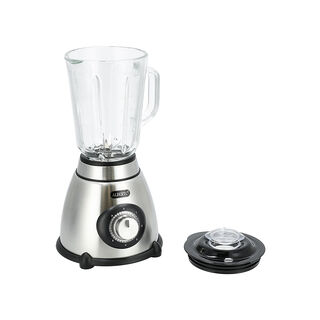 Alberto Steel Blender 3 In1 Glass Jar 400W