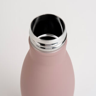 Alberto sainless steel 1L water bottle pink