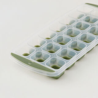 Alberto Green Plastic Ice Cube Tray 11.7*29.6*2.7 Cm