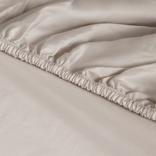 Ambra 500 TC egyptian cotton fitted sheet 200*200 lilac
