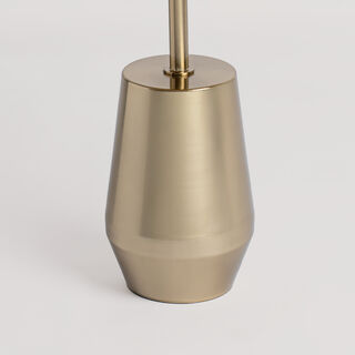 Homez steel side table, gold and black 40*40*50cm