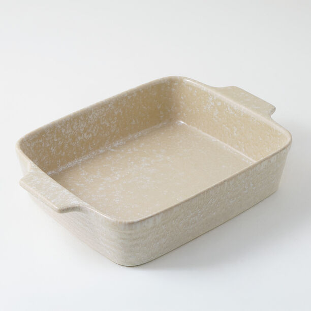  La Mesa oven to table wavy rectangular dish 33*22.5*7cm, beige image number 0