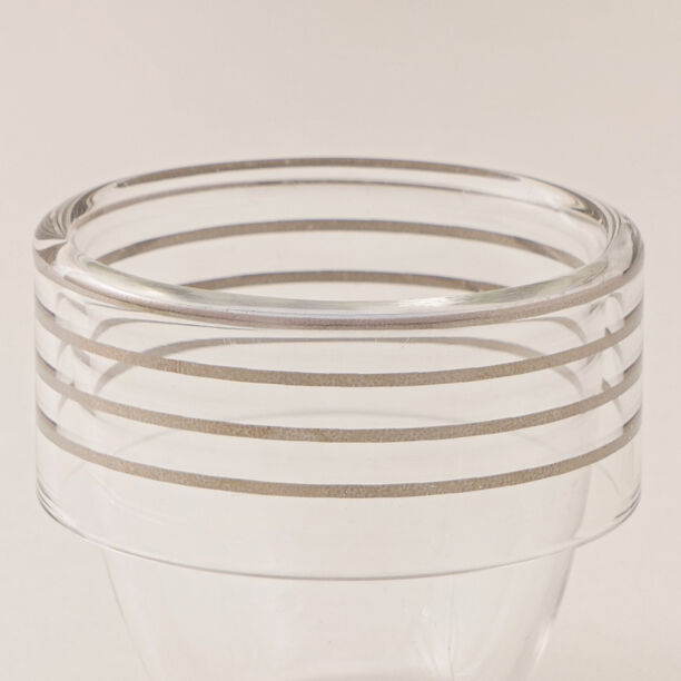 Dallaty Glass Coffee Cups Set 6Pcs, Silver image number 3