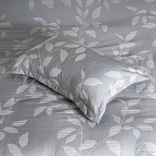 Cottage 3pcs jacquard super king comforter set 260*250cm, grey