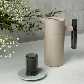 Stainless Steel Vacuum Flask 1200Ml Beige