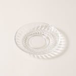 Dallaty 12pcs glass tea cup with saucer image number 3