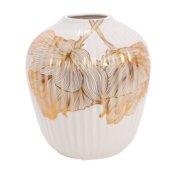 Ceramic Vase Golden Garden image number 1
