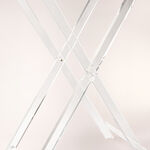 Homez acrylic bulter table 9.9*35.1*78 cm image number 3