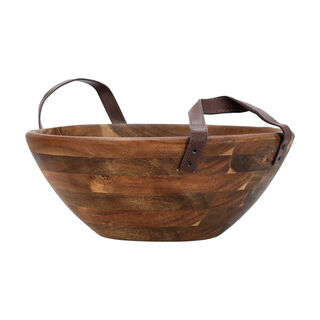 Acaia Wood Salad Bowl