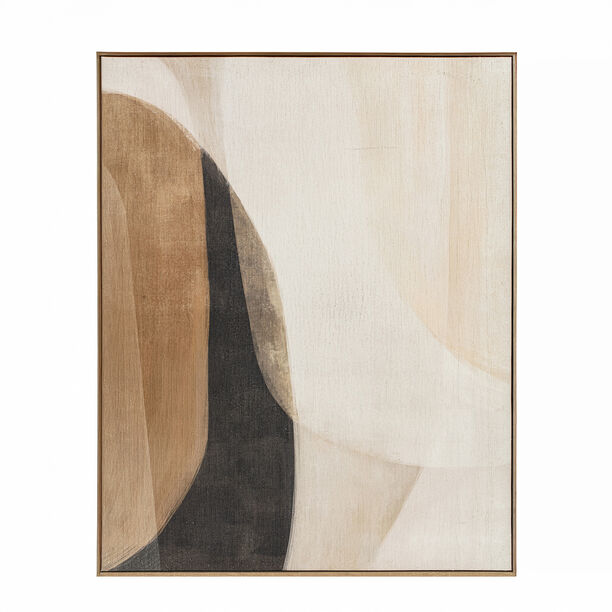 Homez wall art framed canvas wood, 80*100cm image number 0