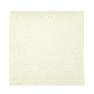 Elegance Serving Napkins Paper Square Cream