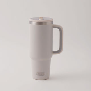 Alberto stainless steel double wall travel bottle, grey 1200ml