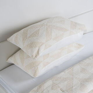 Boutique blanche feather comforter set 2pcs size twin, beige 180*200cm