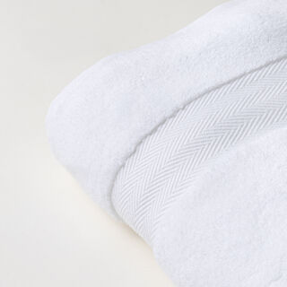 Boutique Blanche Microcotton Bath Towel, White,150*90Cm