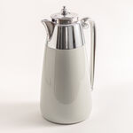 Dallaty set of 2 steel vacuum flask grey & gold 1L image number 2