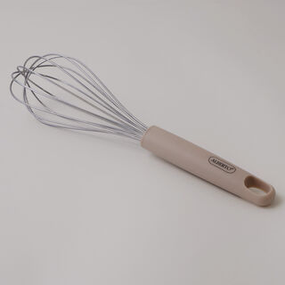 Alberto stainless steel whisk 30*7*7cm, cream