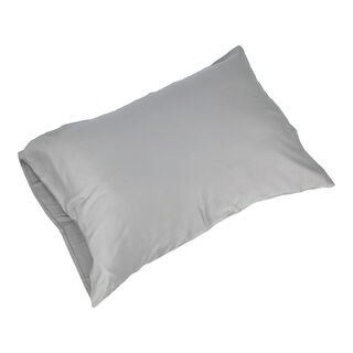 Boutique Blanche Bamboo Pillow Cover 50X75 Cm 2 Pieces Grey