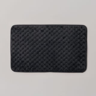 كوتاج دعاسة حمام فوم بظهر إس بي آر، أسود 80*50*3.5 سم